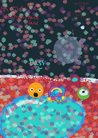 Amongus and space island: tags