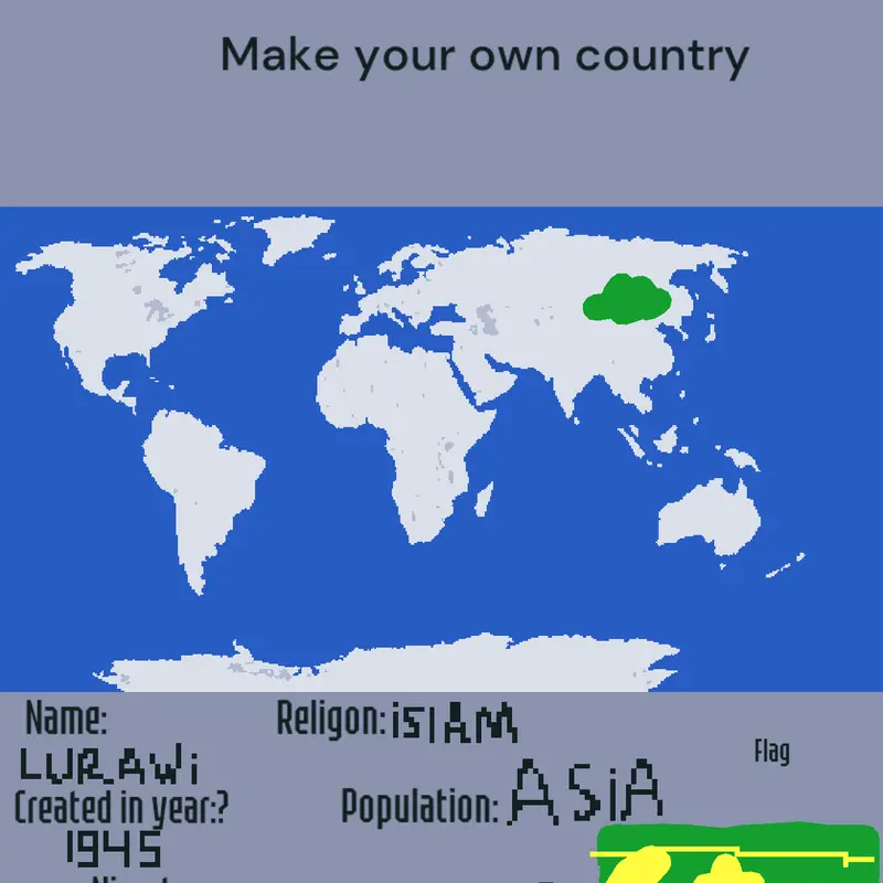 Make your country by @sirikoshri