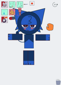 i had to change the hoodie color so the...