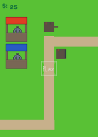 Simple defense game