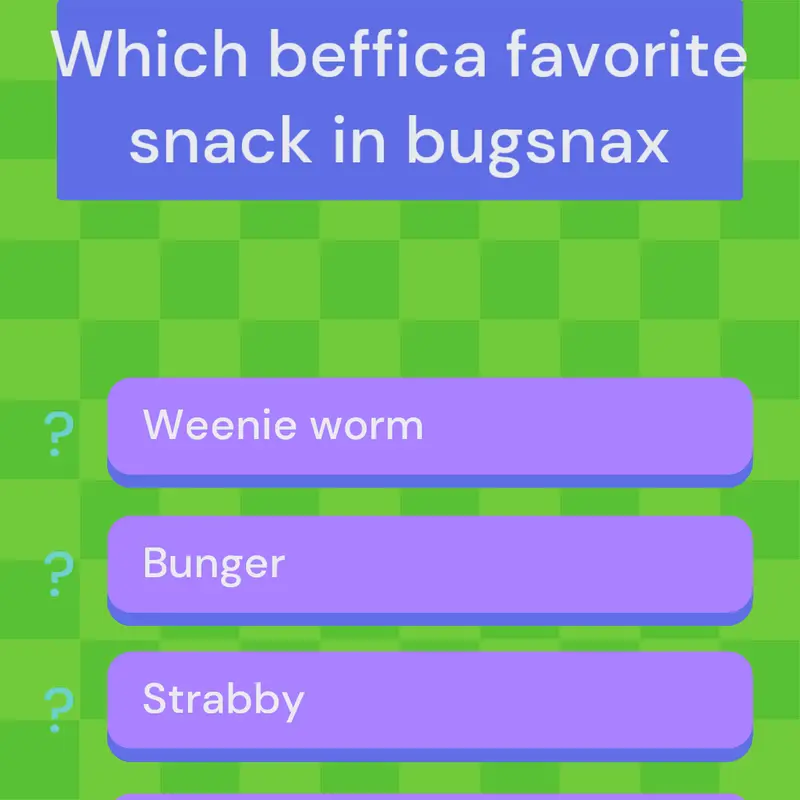 Game by @bugsnax_toons