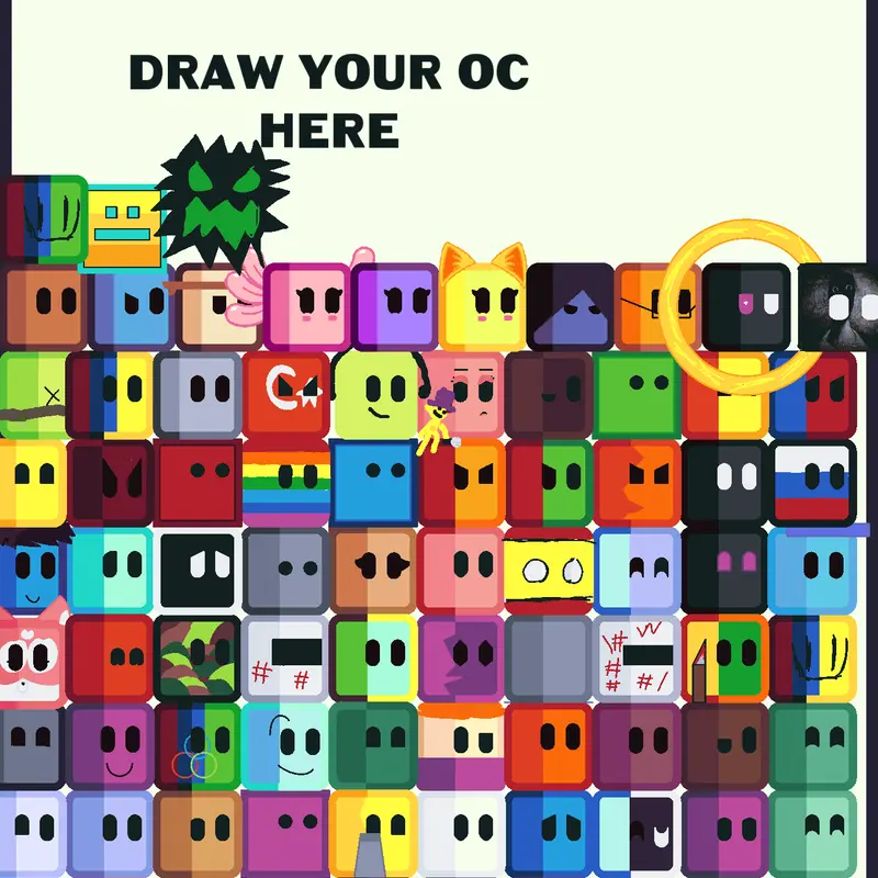 The creator is telling you to add you oc by @GinjoGingerboiiii