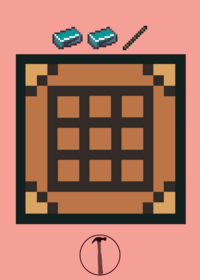 THIS IS A CRAFTING TABLE