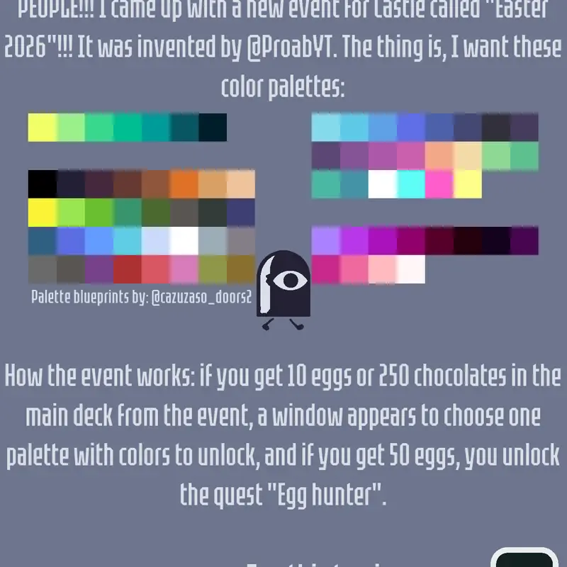NEW EVENT :D by @ProabCastle