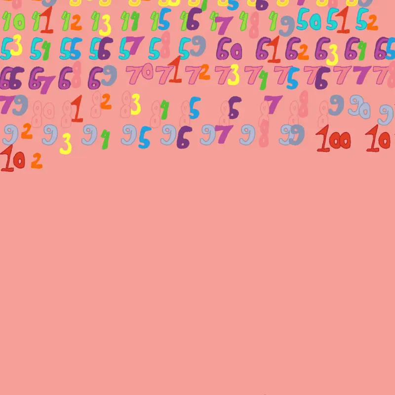 Cute numbers by @Juscileidediassantana