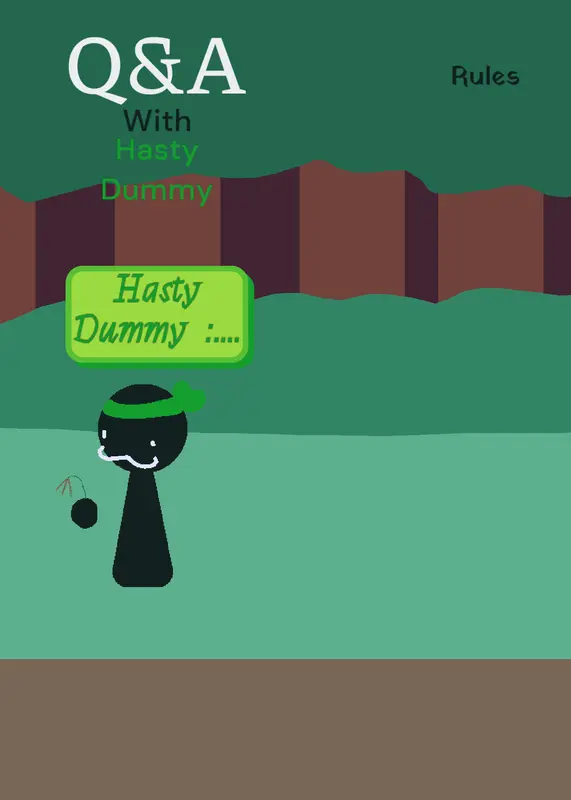 Testing New Dummy OC in this guy's QnA by @ZL-Zer0