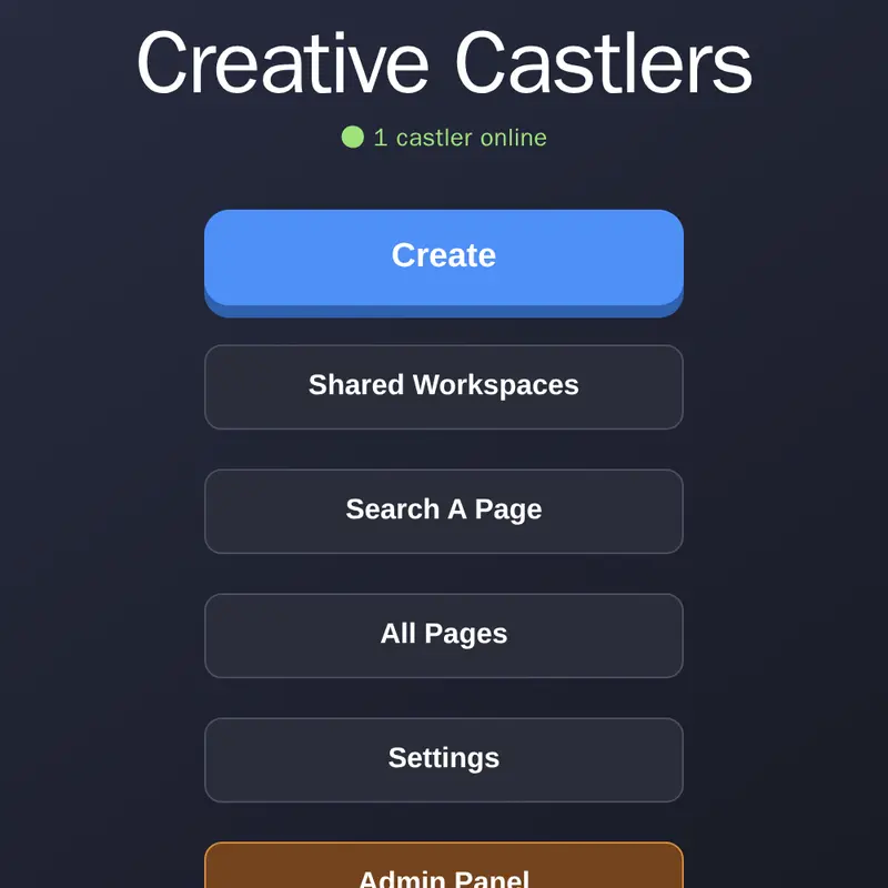 Creative Castlers by @univ3r5e