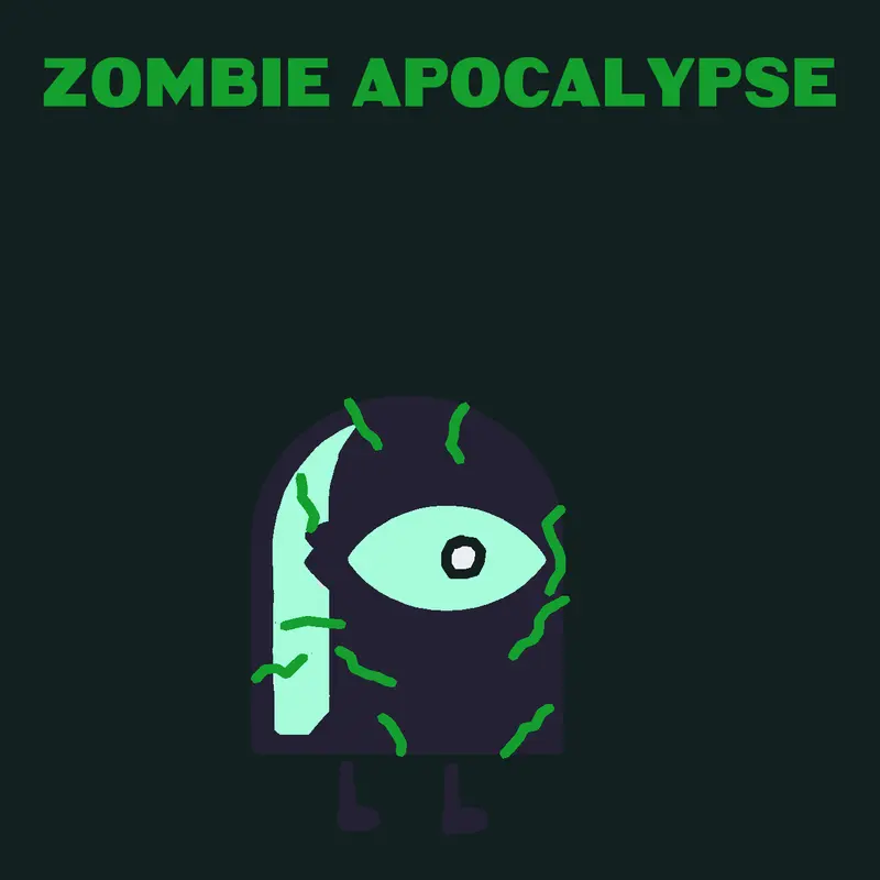 Zombie apocalypse by @rikbar