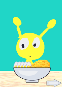 Simon eating! :D