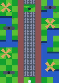Impossible golf