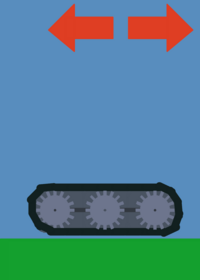 Tank track test