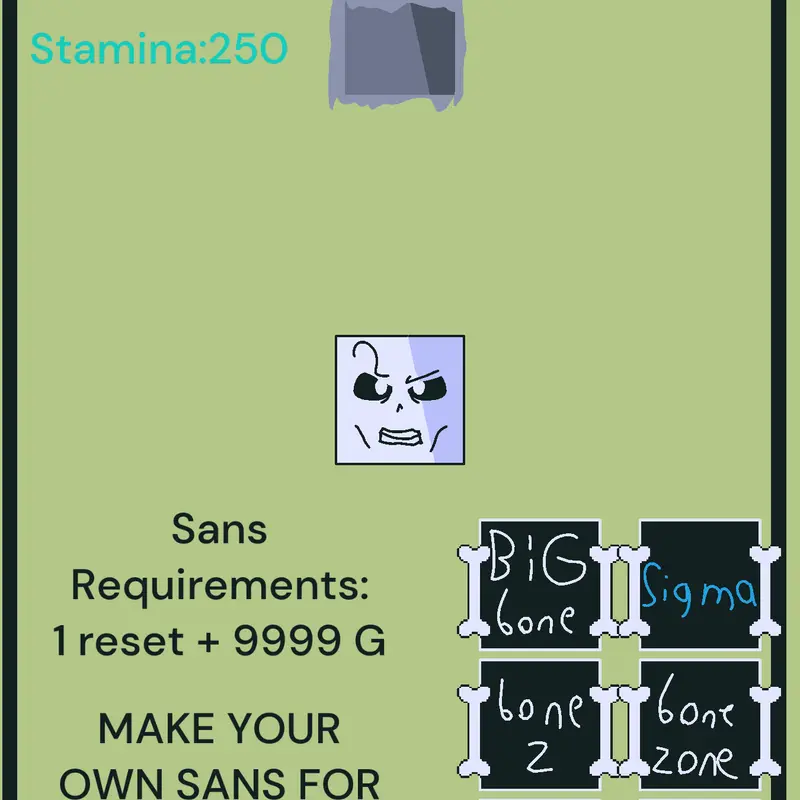 Sans creator by @SUPERDUPEREVIL_kevnev