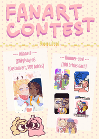 Thanks for joining!!💕💕 To the winners...