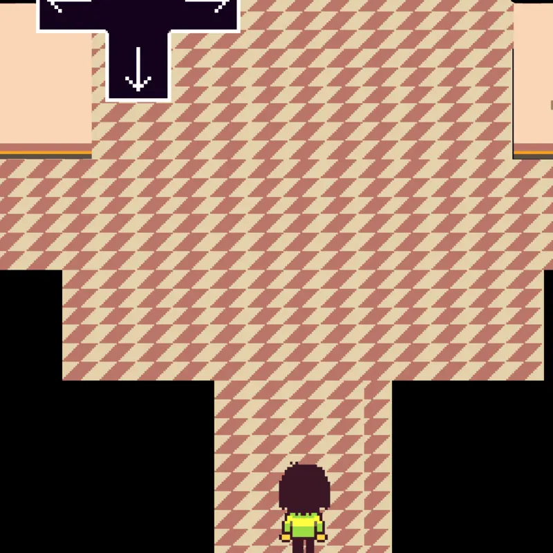Deltarune school by @WD_GESTER
