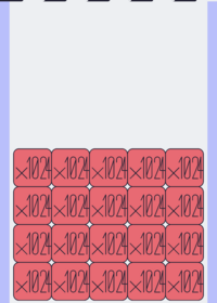 2048 run, but 0.25x speed