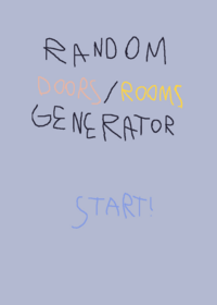 Random Doors/Rooms generator
