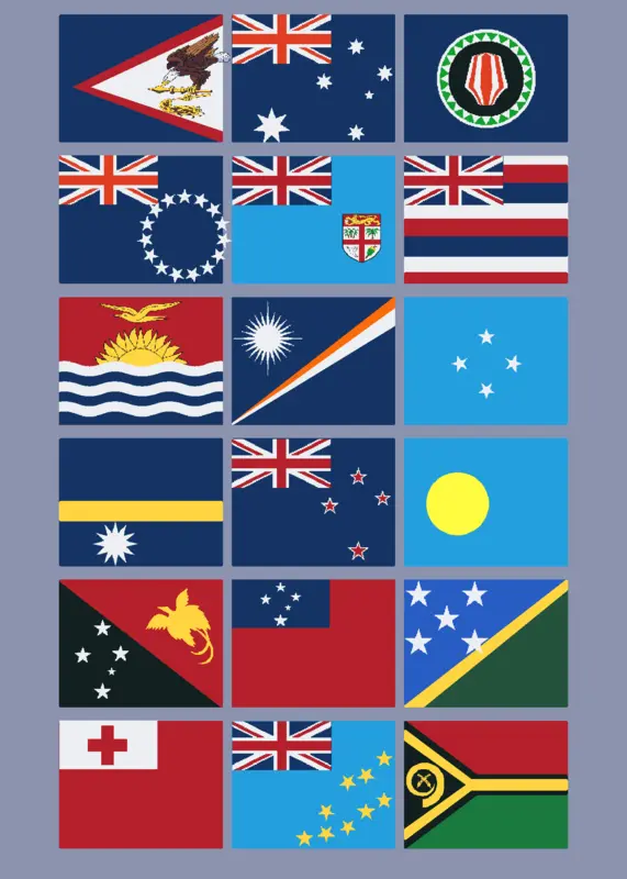 Flag Band Oceania: Update for Easter :) by @unusual-quelea555