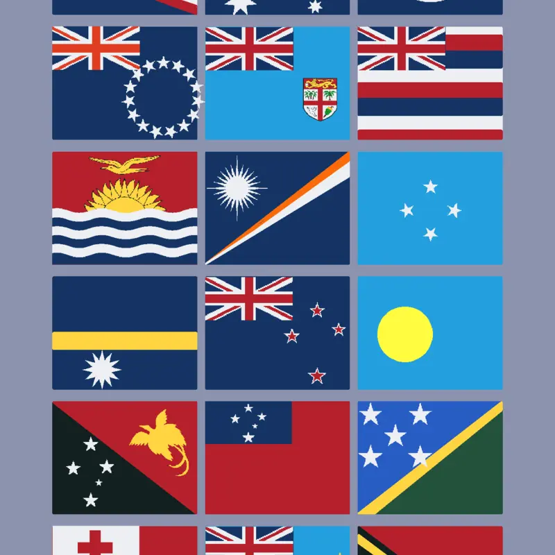 Flag Band Oceania: Update for Easter :) by @unusual-quelea555