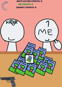 hater vs me