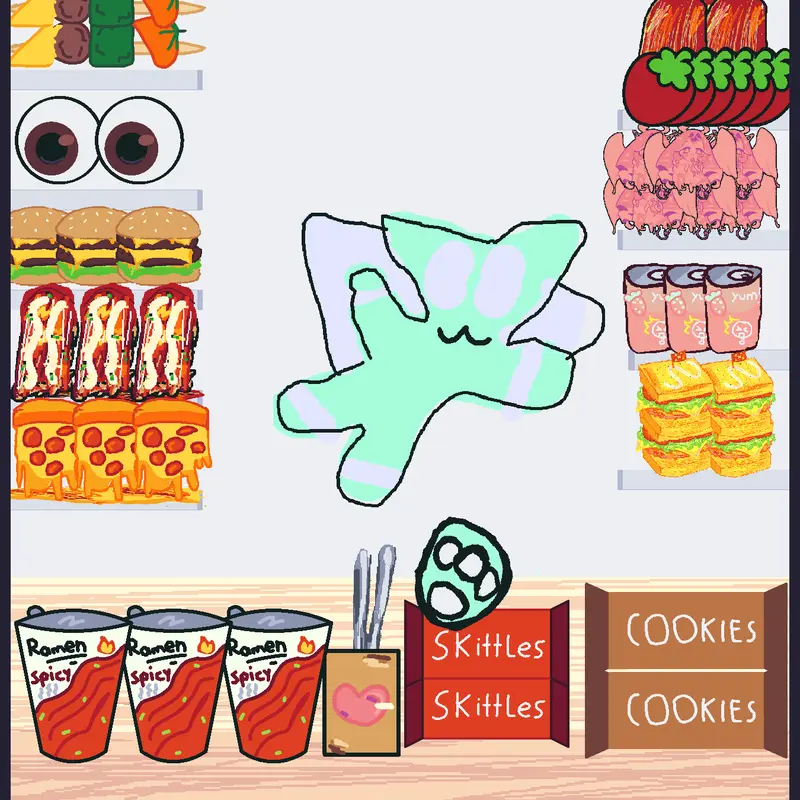 Booking ASMR for you food by @mimi123allcaps