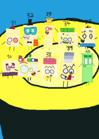Banda de Numberblocks 31 a 40 *Tradução de...
