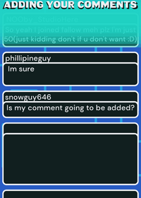 Putting Your Comments