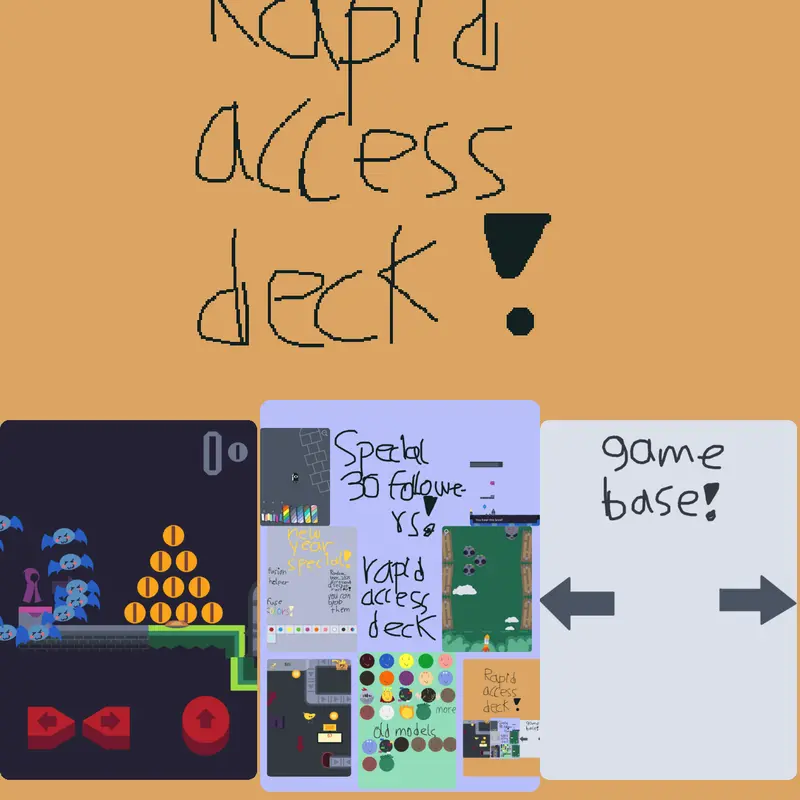 Rapid acces deck 2 •_• by @DanielVenosa