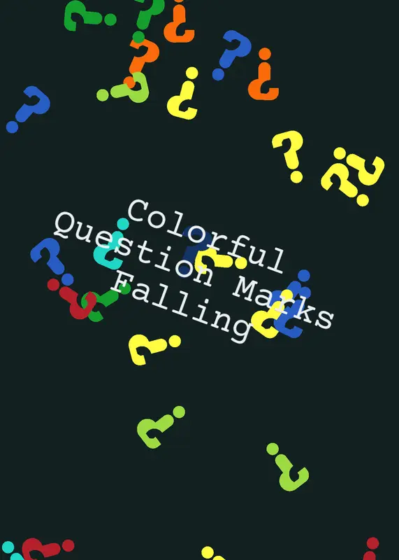 Question Mark by @Xroozeii