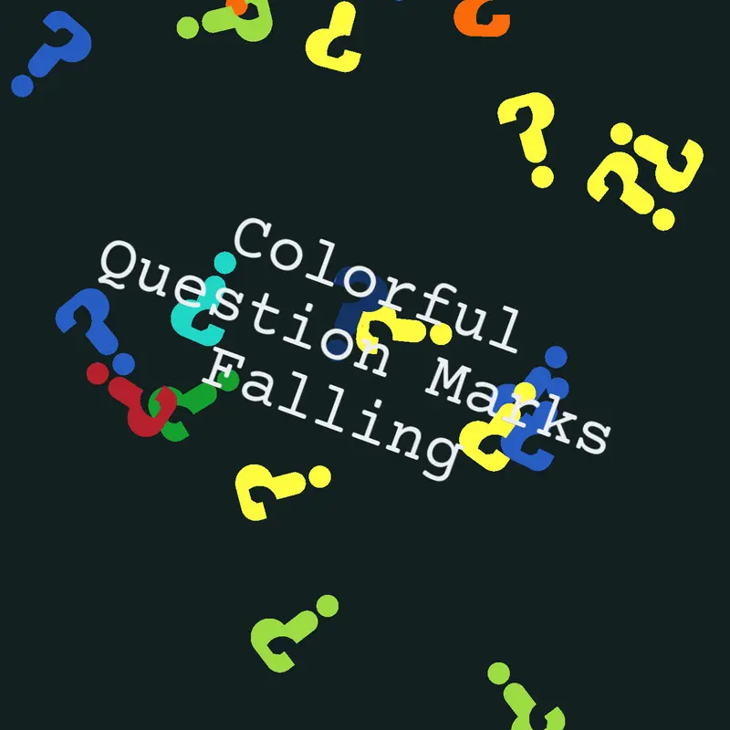 Question Mark by @Xroozeii