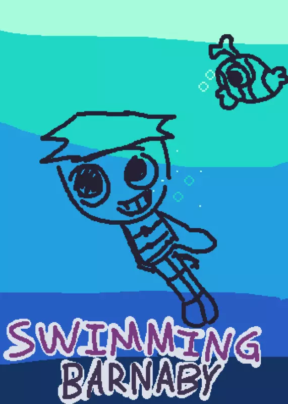 Swimming barnaby Game! by @-SH4D0W_M1LK_C00K1E-