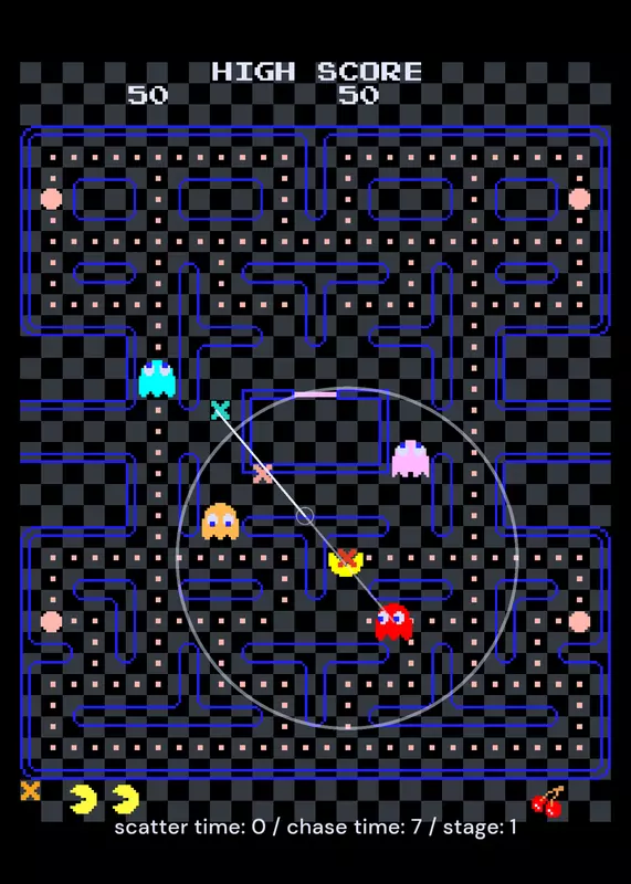PAC-MAN Debug by @Bobart