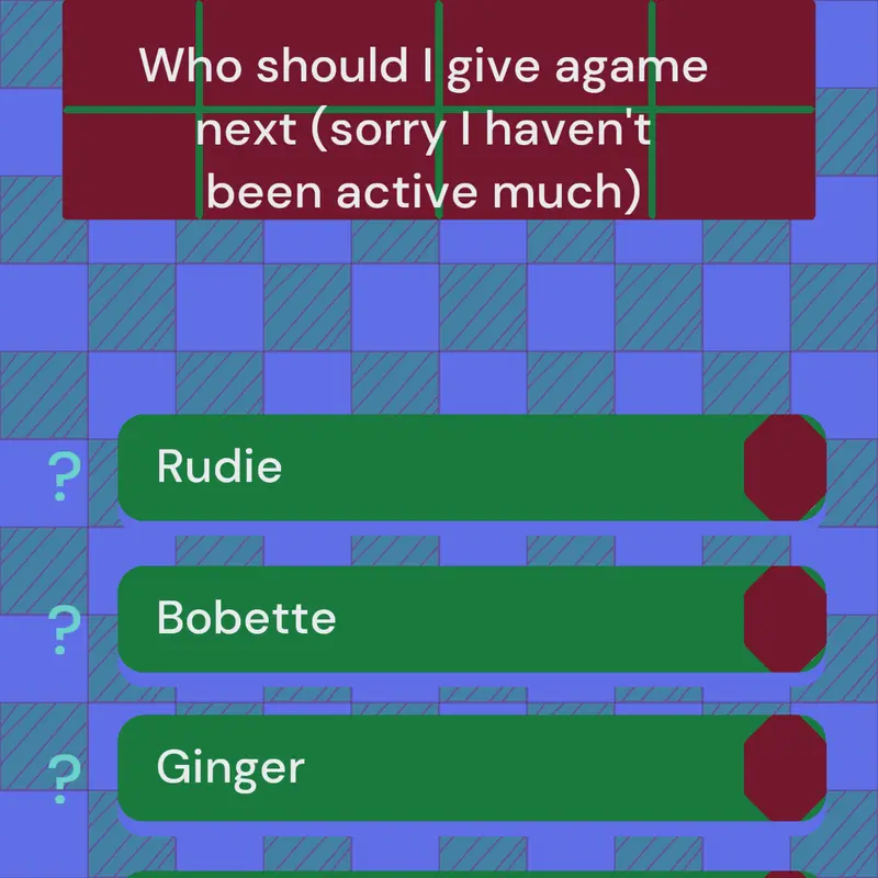 Game by @strawberychiffon