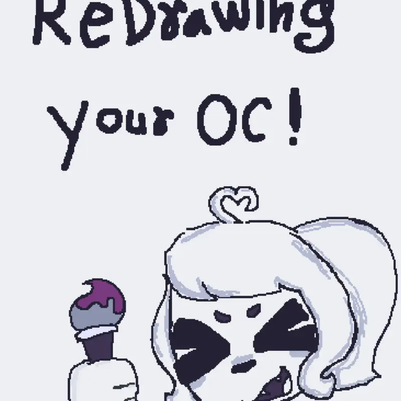 Redrawing your oc!!! by @Sweetiepie0962