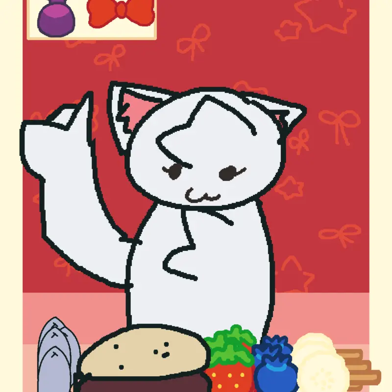 Cat mukbang by @catloveu