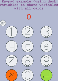 Keypad example (remix to use)