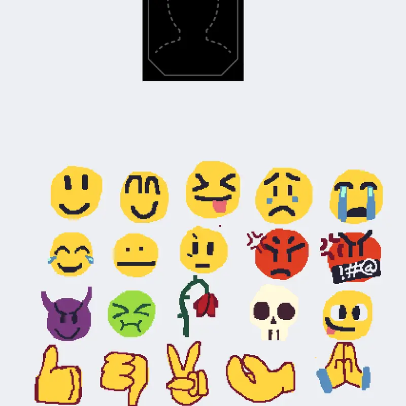 Emoji Mimicking! 🤣😀 by @DRACONO1FANXD