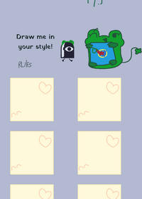Draw me in your stle!!