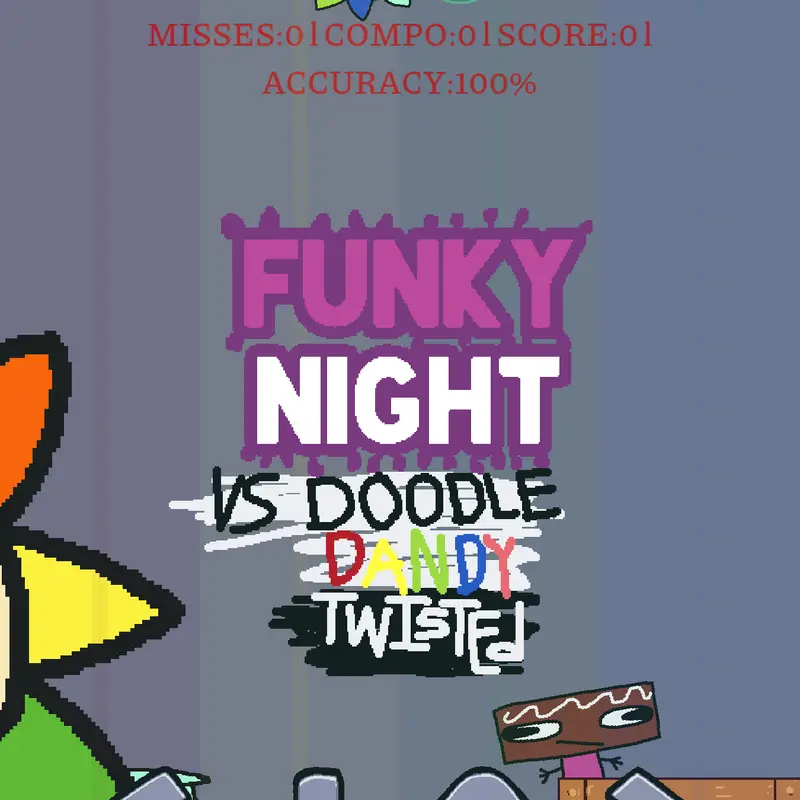 Fnf vs twisted Doodle dandy by @Unknown_47
