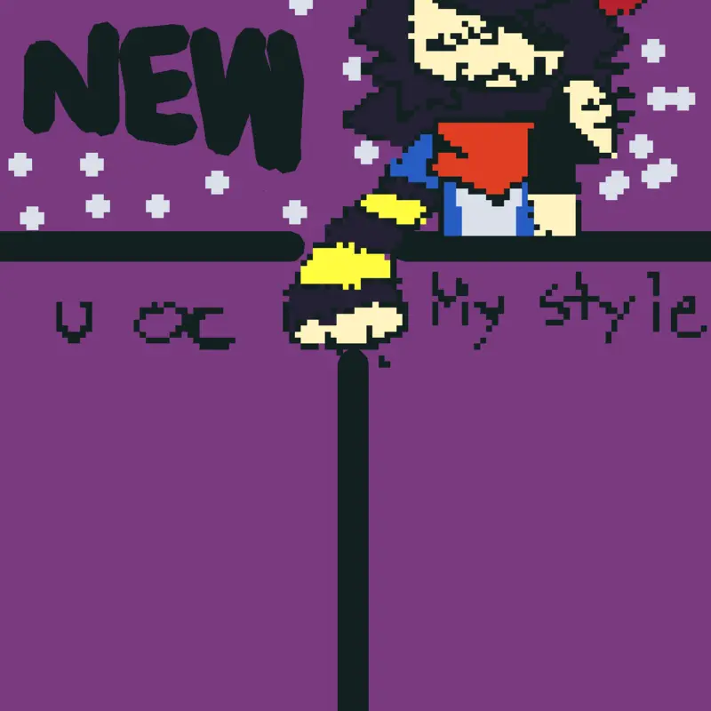 re-drawing ocs in my style :D by @cozmi_pop