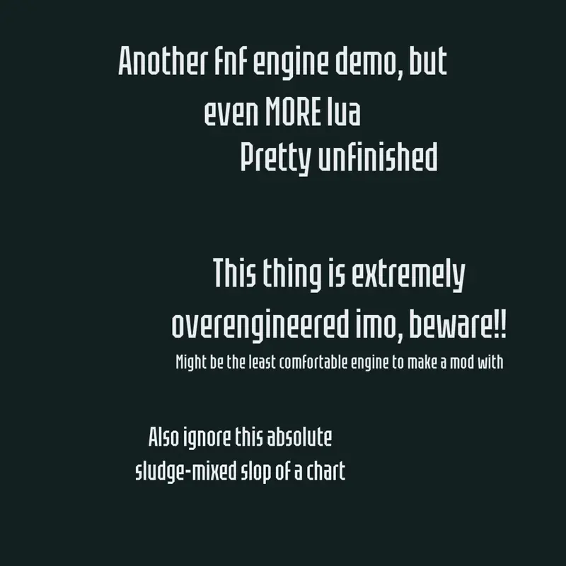 Fnf engine test demo...? by @DentedCube