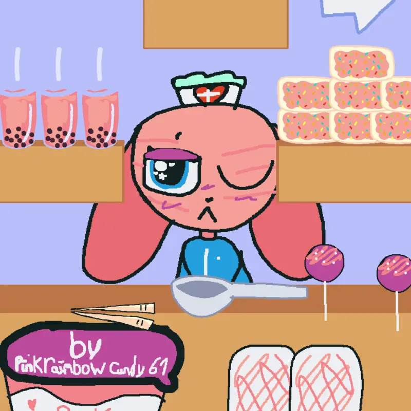 Nurse mukbang! by @Pinkrainbowcandy61