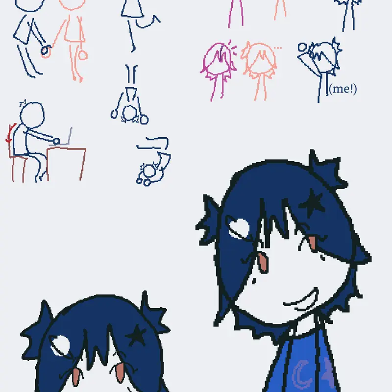 blue daughter by @Necrobreaker