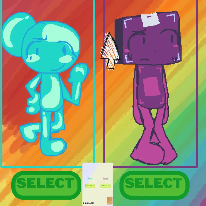 Dandys world puzzle by @doodles--