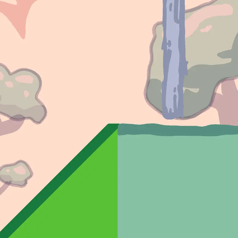 Recreating Angry birds level 1-2 by @1_54studios