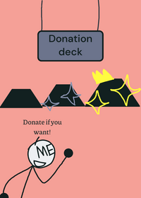 Donation deck
