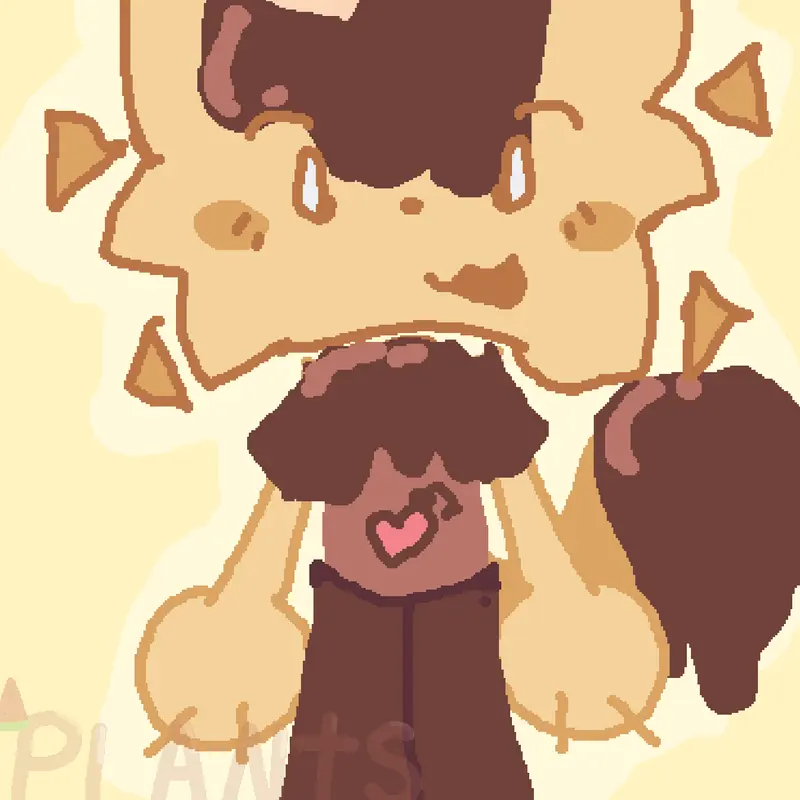 Puddo the pudding cat! by @Plants_N_Melons