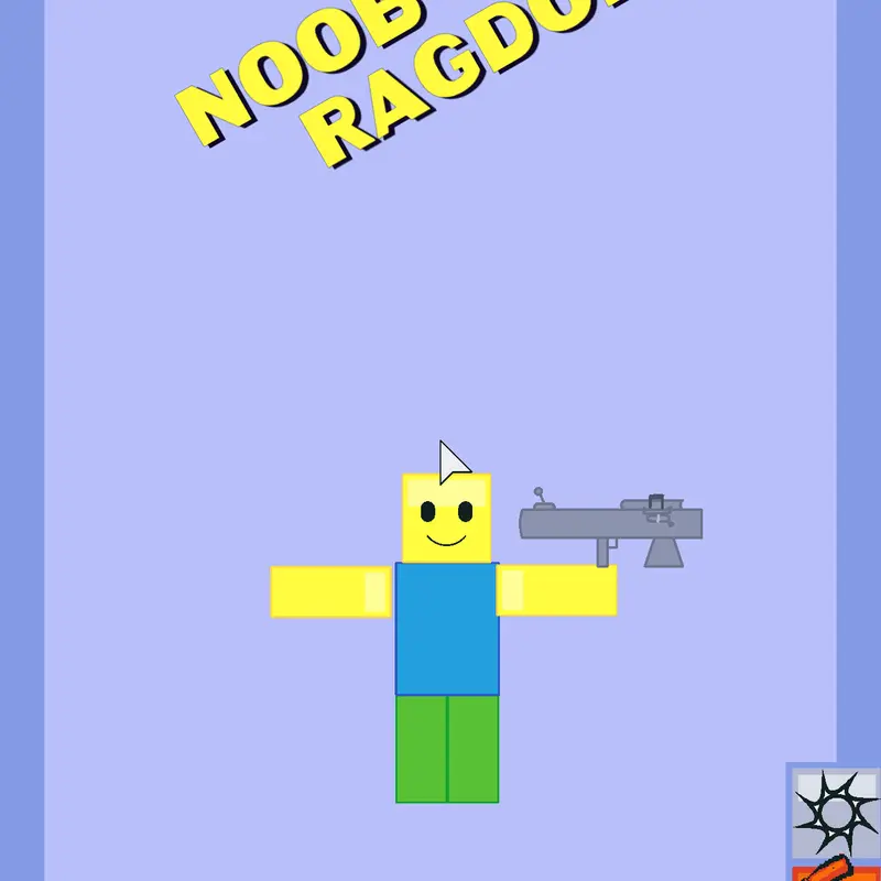 Noob with a gun by @Apple191