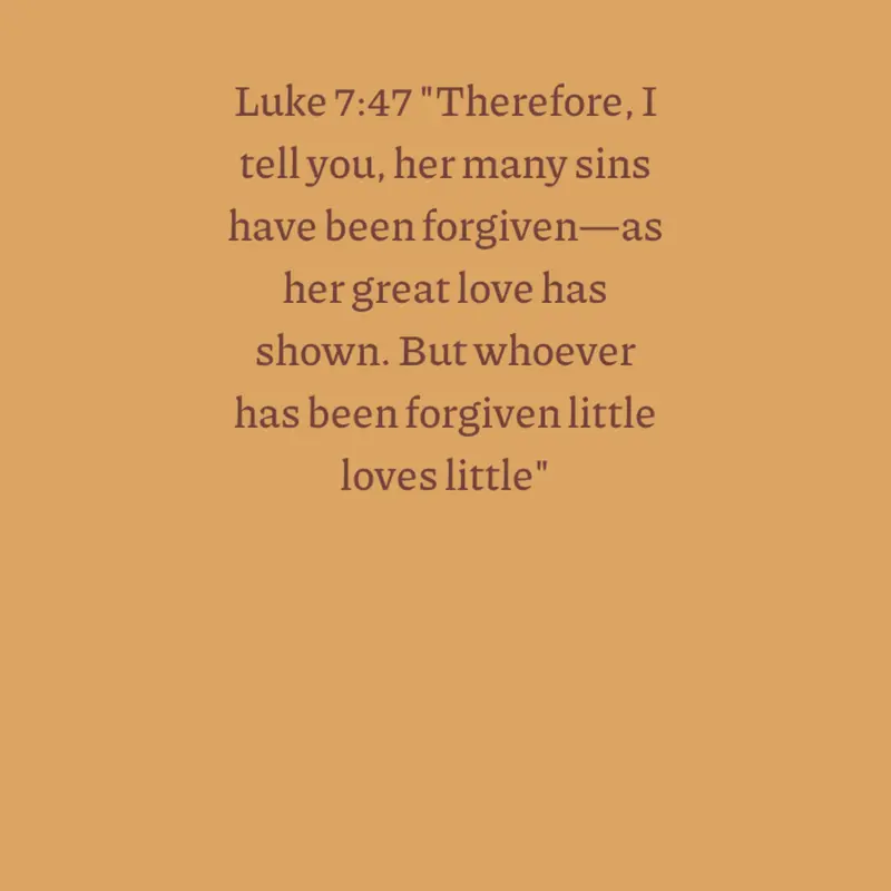Luke 7:47  ࿔   🍜̸̷᪲ by @Spreadingthegospel
