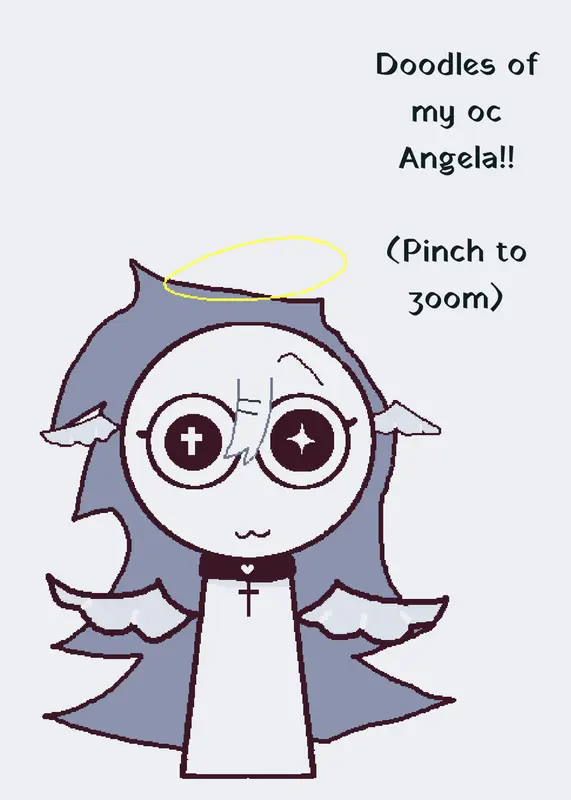 Angela Doodles!! by @V4L_1NS4N3