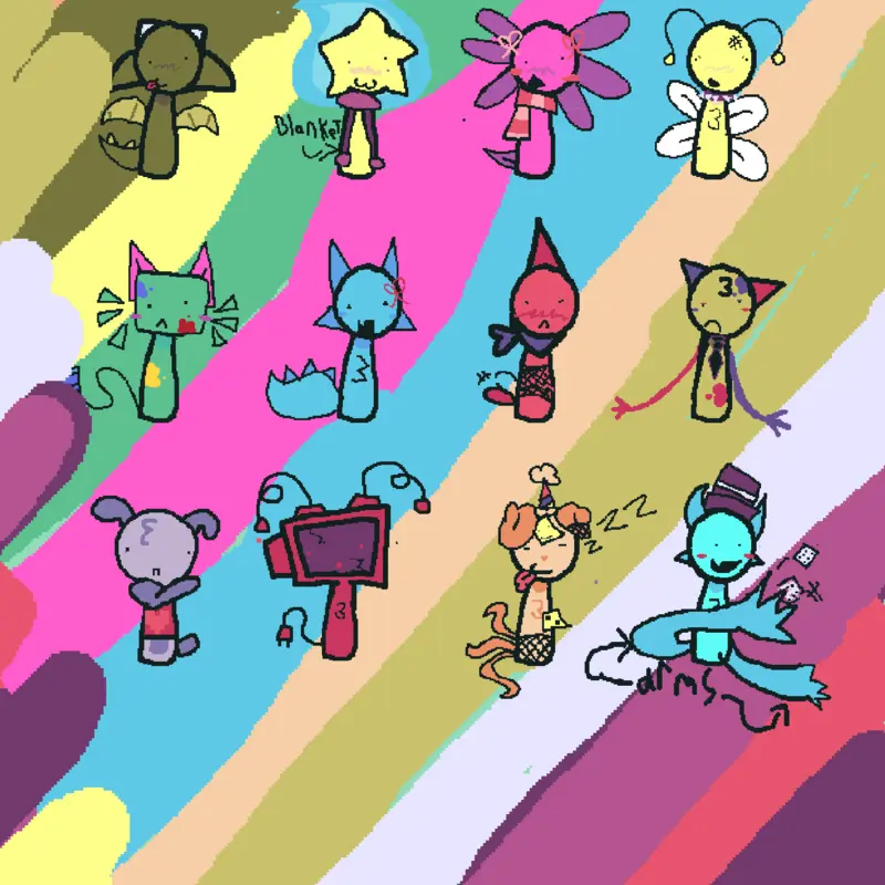 My ocs! Creds to : -_cat_- by @D4ndy_l0ver